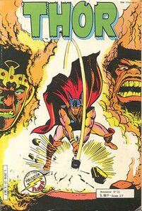 Original comic art related to Thor (1e Série - Arédit Flash) - Le feu et le marteau