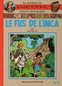 Original comic art related to Jeannette Pointu - Le fils de l'Inca