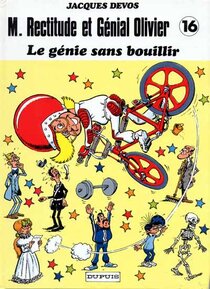 Original comic art related to Génial Olivier / M. Rectitude et Génial Olivier - Le génie sans bouillir