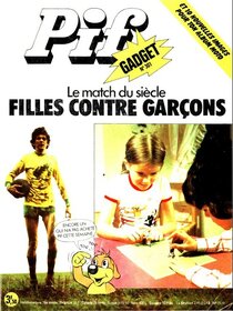 Original comic art related to Pif (Gadget) - Le match du siècle filles contre garçons
