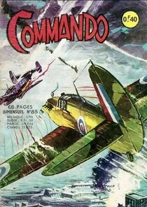 Originaux liés à Commando (Artima / Arédit) - Le naufragé 1