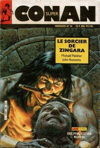 Original comic art related to Conan (Super) (Mon journal) - Le sorcier de Zingara