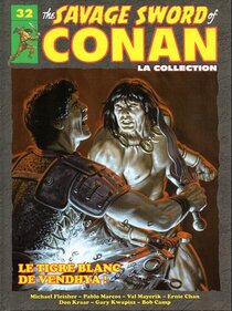 Original comic art related to Savage Sword of Conan (The) (puis The Legend of Conan) - La Coll - Le tigre blanc de vendhya !