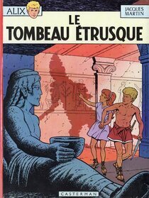 Le tombeau étrusque - voir d'autres planches originales de cet ouvrage
