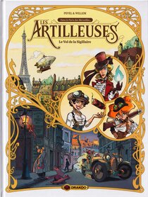 Original comic art related to Artilleuses (Les) - Le Vol de la Sigillaire