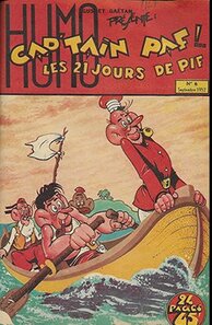 Original comic art related to Cap'tain Paf !.. - Les 21 jours de Pif