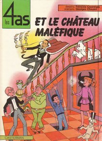 Les 4 as et le château maléfique - more original art from the same book