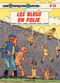 Les bleus en folie - more original art from the same book