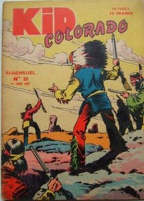 Original comic art related to Kid Colorado - Les Chars en Ffeu !..