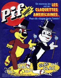 Original comic art related to Pif (Gadget) - Les claquettes américaines