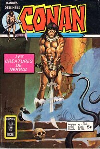 Original comic art related to Conan (1re série - Arédit - Comics Pocket) - Les créatures de Nergal