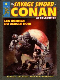 Original comic art related to Savage Sword of Conan (The) - La Collection (Hachette) - Les hommes du cercle noir