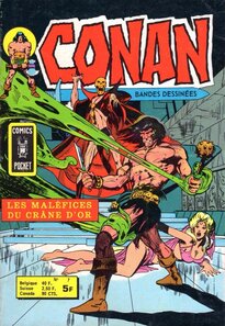 Original comic art related to Conan (1re série - Arédit - Comics Pocket) - Les maléfices du crâne d'or