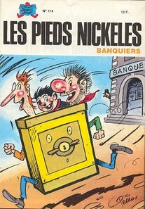 Original comic art related to Pieds Nickelés (Les) (3e série) (1946-1988) - Les Pieds Nickelés banquiers