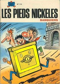 Original comic art related to Pieds Nickelés (Les) (3e série) (1946-1988) - Les Pieds Nickelés banquiers