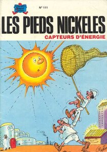 Original comic art related to Pieds Nickelés (Les) (3e série) (1946-1988) - Les Pieds Nickelés capteurs d'énergie