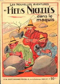 Original comic art related to Pieds Nickelés (Les) (3e série) (1946-1988) - Les Pieds Nickelés dans le maquis