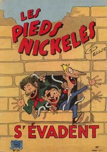 Original comic art related to Pieds Nickelés (Les) (3e série) (1946-1988) - Les Pieds Nickelés s'évadent
