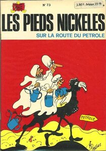 Original comic art related to Pieds Nickelés (Les) (3e série) (1946-1988) - Les Pieds Nickelés sur la route du pétrole