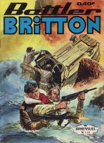 Original comic art related to Battler Britton - Les rayons d'argent