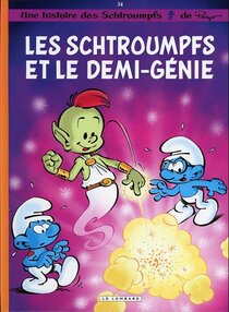 Les schtroumpfs et le demi-génie - voir d'autres planches originales de cet ouvrage