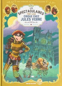 Les Spectaculaires font leur cirque chez Jules Verne - voir d'autres planches originales de cet ouvrage