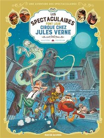 Original comic art related to Spectaculaires (Une aventure des) - Les Spectaculaires font leur cirque chez Jules Verne