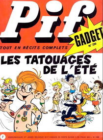 Originaux liés à Pif (Gadget) - Les tatouages de l'été