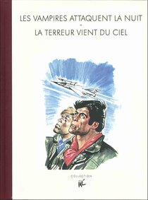 Les vampires attaquent la nuit + la terreur vient du ciel - voir d'autres planches originales de cet ouvrage