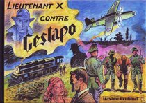 Lieutenant X contre gestapo - more original art from the same book