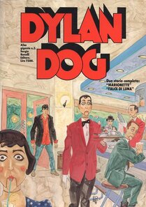 Original comic art related to Dylan Dog (Albo Gigante) - marionette - falce di luna