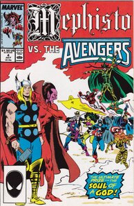 Mephisto vs. The Avengers - more original art from the same book