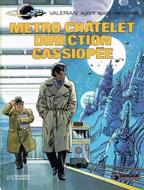 Métro Châtelet direction Cassiopée - voir d'autres planches originales de cet ouvrage