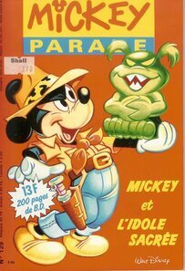 Mickey et l'idole sacrée - voir d'autres planches originales de cet ouvrage