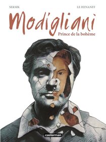 Original comic art related to Modigliani, prince de la bohème