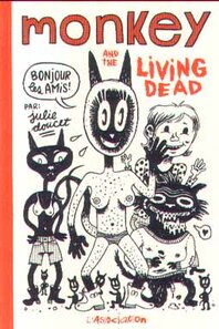 Monkey and the living dead - more original art from the same book