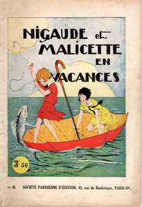 Nigaude et Malicette en vacances - more original art from the same book