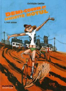 Original comic art related to Demi-course et casquette Motul - Petit plateau