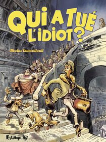 Qui a tué l'idiot - more original art from the same book