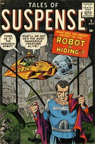 Original comic art related to Tales of suspense Vol. 1 (Marvel comics - 1959) - &quot;Robot in Hiding?&quot;