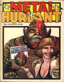 Originaux liés à (Recueil) Métal Hurlant - Recueil Métal Hurlant du N°29 au N°34