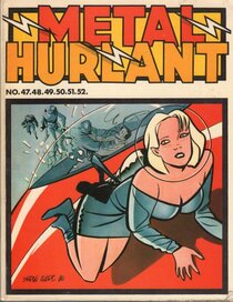 Recueil Métal Hurlant n°47 à 52 - more original art from the same book