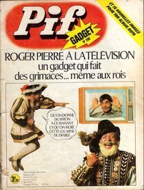 Roger pierre à la télévision - voir d'autres planches originales de cet ouvrage