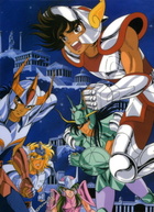 Original comic art related to Saint Seiya - Les Chevaliers du Zodiaque (anime) - Saint Seiya