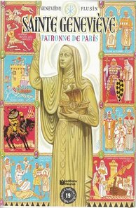 Sainte Geneviève, patronne de Paris - voir d'autres planches originales de cet ouvrage