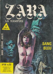 Original comic art related to Zara la vampire - Sang Bleu