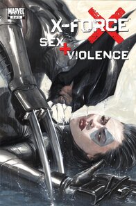 Sex + violence - more original art from the same book