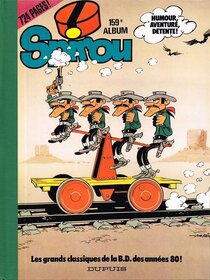 Spirou album du journal - more original art from the same book