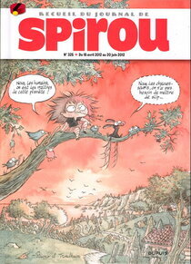 Spirou album du journal - more original art from the same book