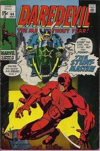 Original comic art related to Daredevil (1964) - Suddenly ...The Stuntmaster!